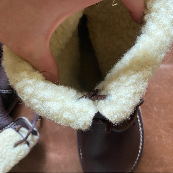 Duckfeet Arhus Brown Leather Boots lined with Shearling Men’s 13 (EU 46) - Picture 8 of 8